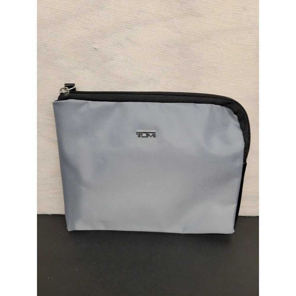 Tumi For Delta Airlines Travel Zip Up Pouch Cosmetic Toiletries Bag Accessory